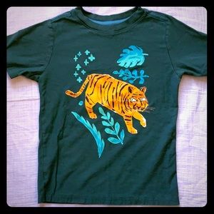 Gently used Tea Collection tiger tee